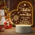 1st anniversary Gift for Women - Acrylic Night Light